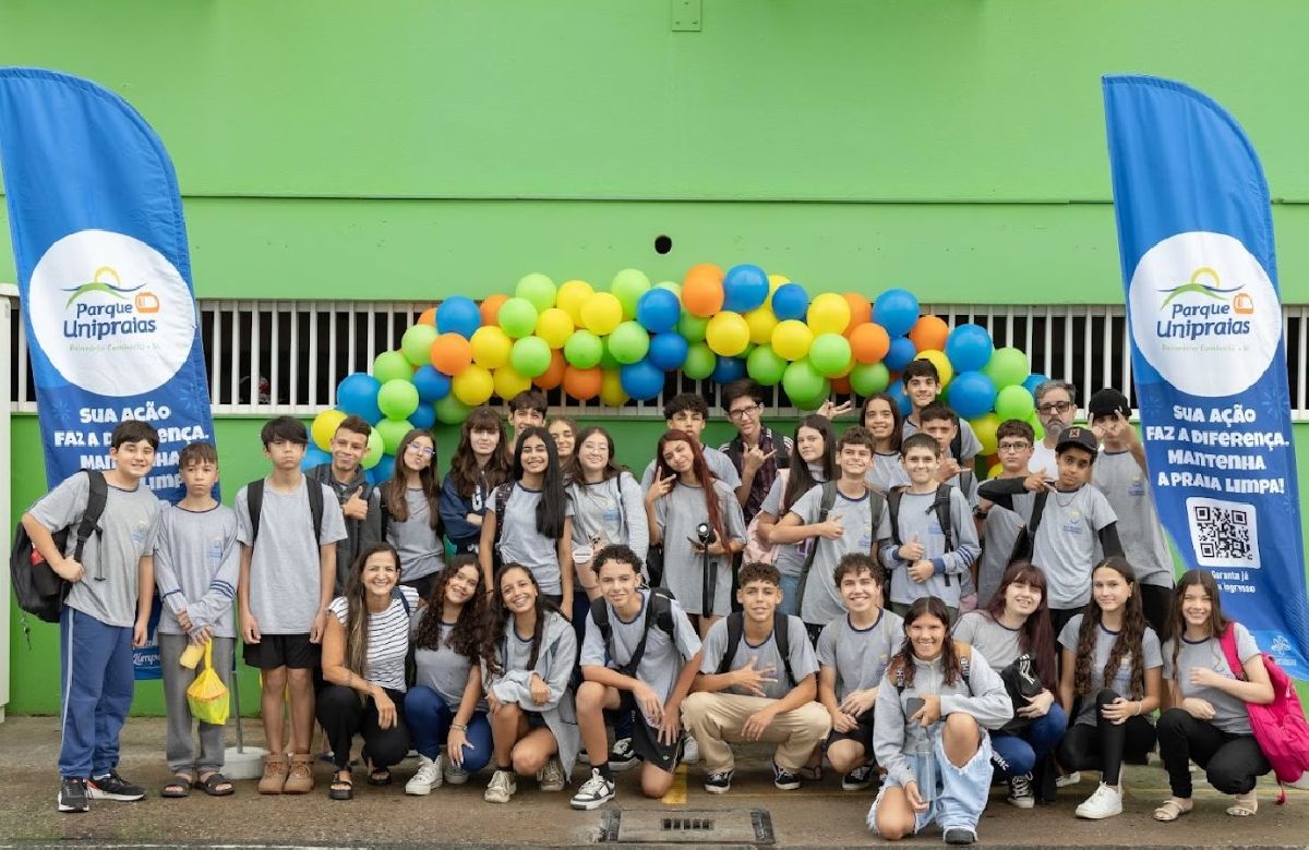 Parque Unipraias recebe 2.470 crianças durante o Dia Nacional da Alegria