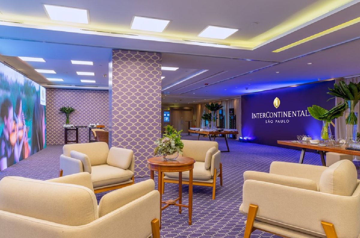 InterContinental São Paulo é destaque entre os melhores hotéis da América Latina e Caribe para eventos corporativos, segundo ranking da Cvent