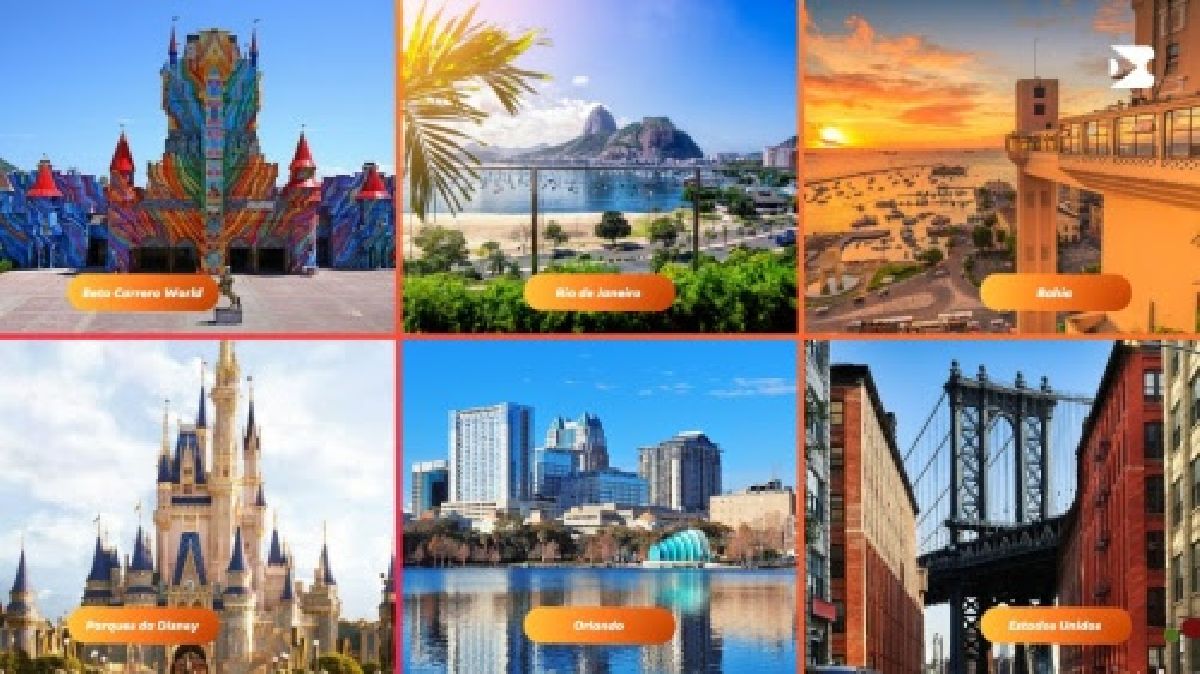 Para onde os brasileiros mais viajaram em 2024? 