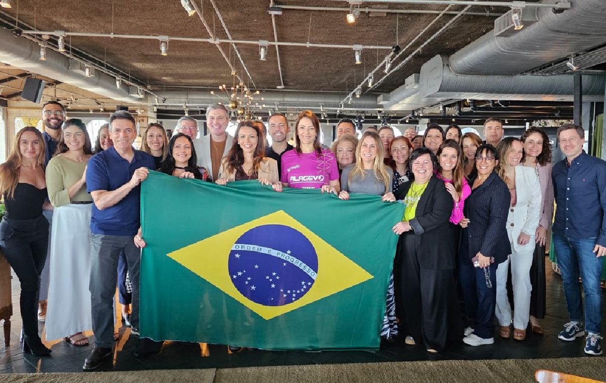 Alagev promove almoço especial com delegação brasileira que irá à GBTA 2025