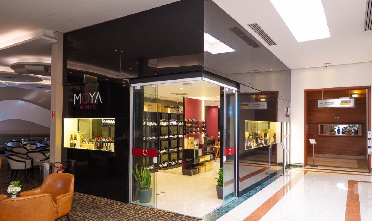 Royal Palm Plaza Resort, em Campinas, recebe loja da Moya Wines