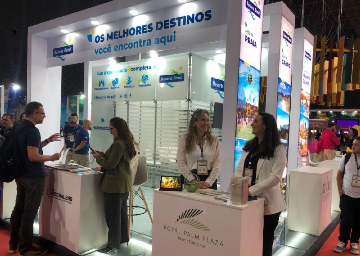 Resorts Brasil leva 28 resorts em estande inédito na Travel Next Minas 2025