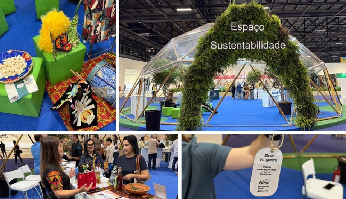 Sustentabilidade ganha espaço de destaque no Salão do Turismo