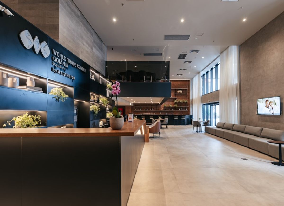 WTC Goiânia Hotel by Atlântica é um dos hotéis mais bem avaliados no Booking e TripAdvisor em Goiânia