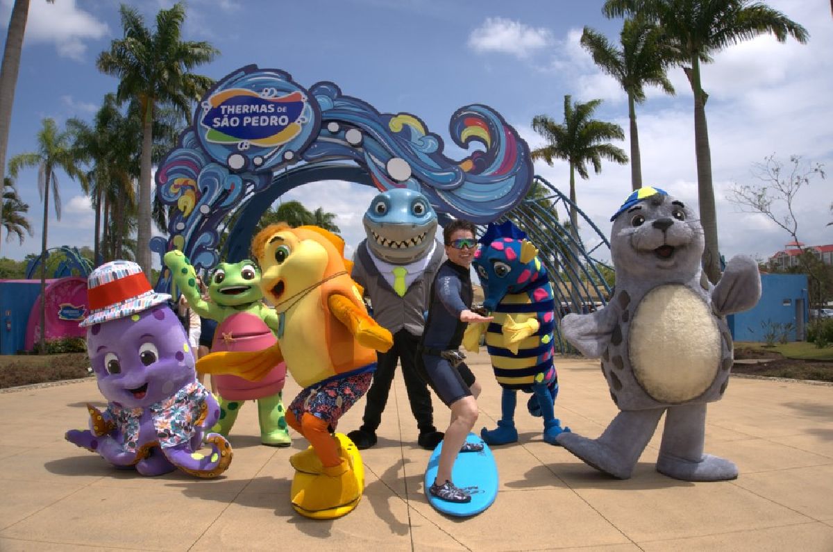 Parque Aquático Thermas de São Pedro tem programação especial para o mês das crianças