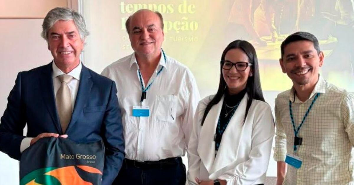 Secretário de Turismo de Portugal recebe lideranças do turismo e convite para a Feira Internacional do Pantanal