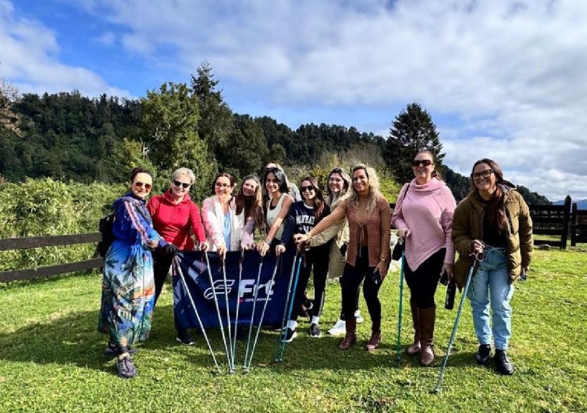 Frt leva grupo de mulheres para experiência exclusiva no Chile