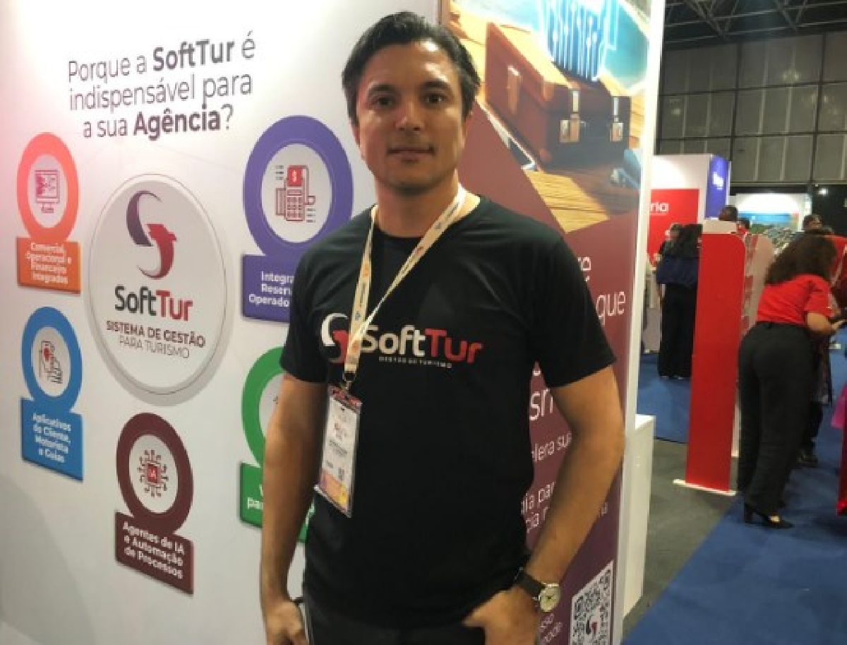 Tecnologia na ABAV Expo 2025 : Soft Tur lança Agente de IA e reforça pioneirismo em tecnologia para gestão do turismo