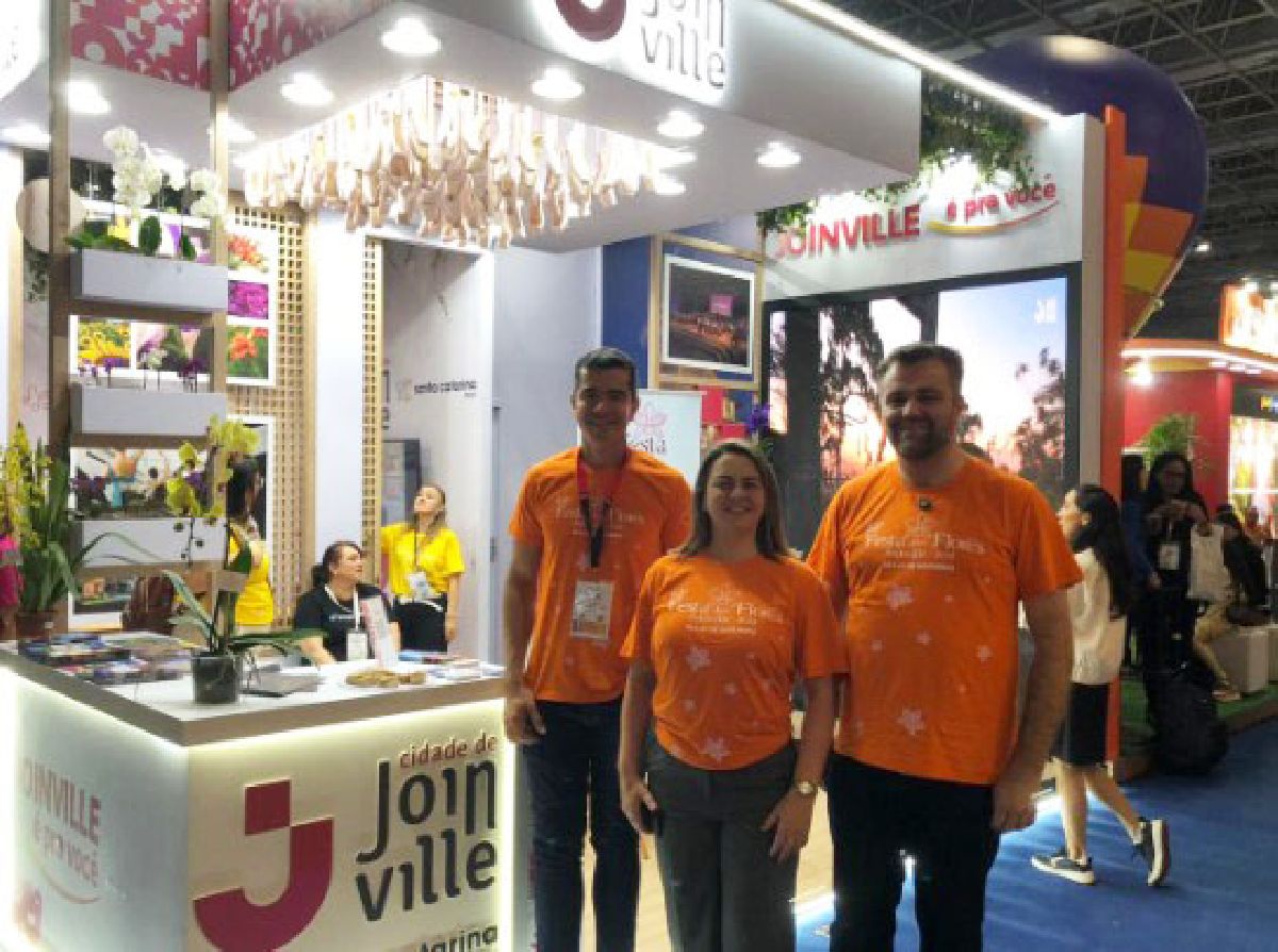 Joinville surpreende na ABAV Expo 2025 e lança a 85ª Festa das Flores, o evento mais tradicional do gênero no Brasil