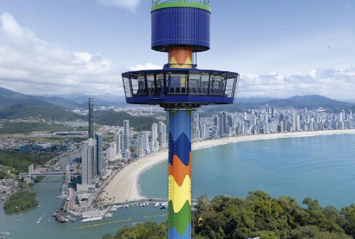 Super Gyro Tower será inaugurada em 17 de outubro no Parque Unipraias