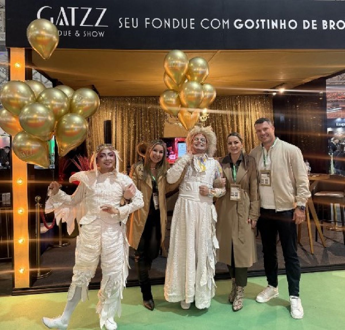 Gatzz Fondue & Show marca presença com experiência imersiva no Festuris 2025