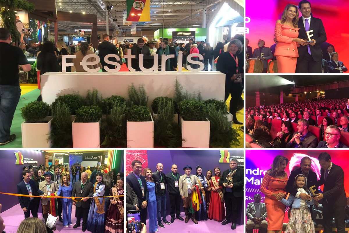 Festuris 2025 consolida Gramado como centro do turismo latino-americano e movimenta R$ 552 milhões