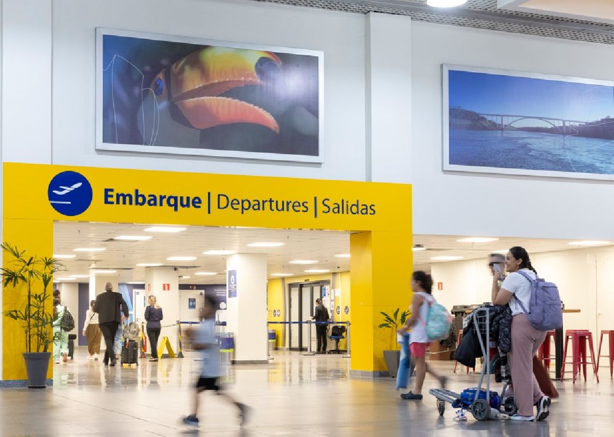 Movimentação de passageiros no Aeroporto de Foz cresce 16% em outubro