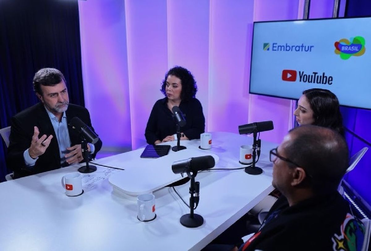 Embratur e YouTube fecham acordo para impulsionar turismo internacional com criadores de conteúdo