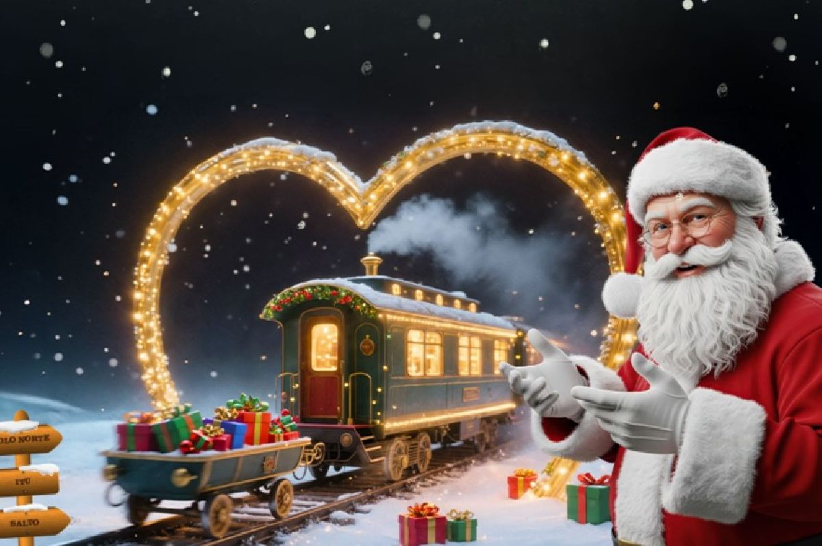 Expresso Noel chega às estações do Trem da República em Itu e Salto