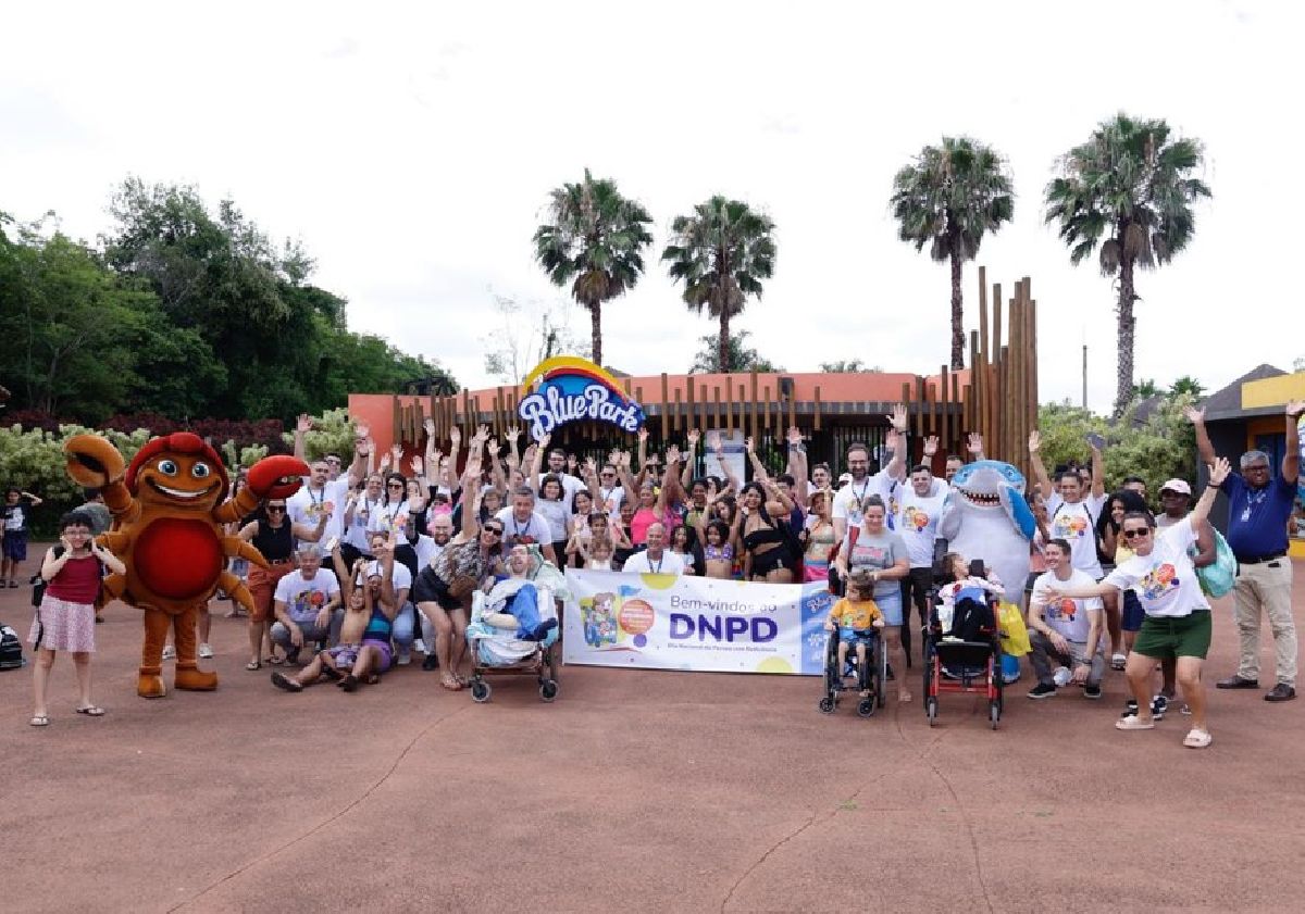 Blue Park recebe mais de 800 pessoas em dia dedicado à inclusão e acessibilidade