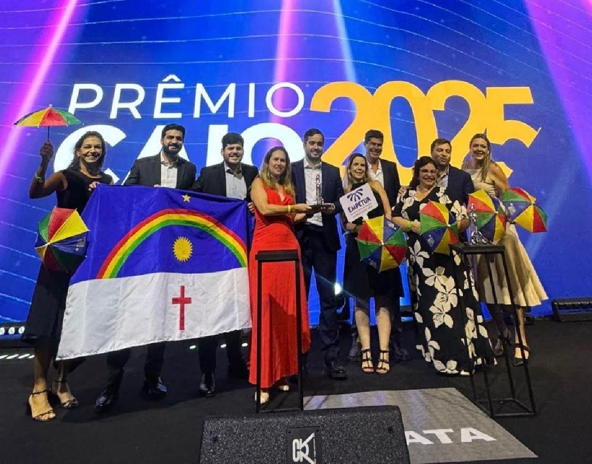 Pernambuco vence o Prêmio Caio 2025 com duas ações que destacam a força do turismo do estado