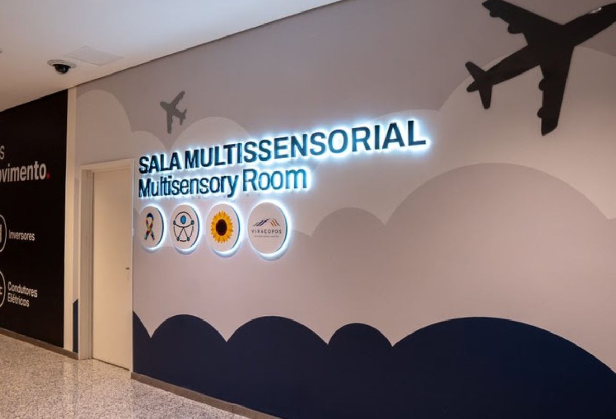 MPor amplia inclusão com Sala Multissensorial em Viracopos