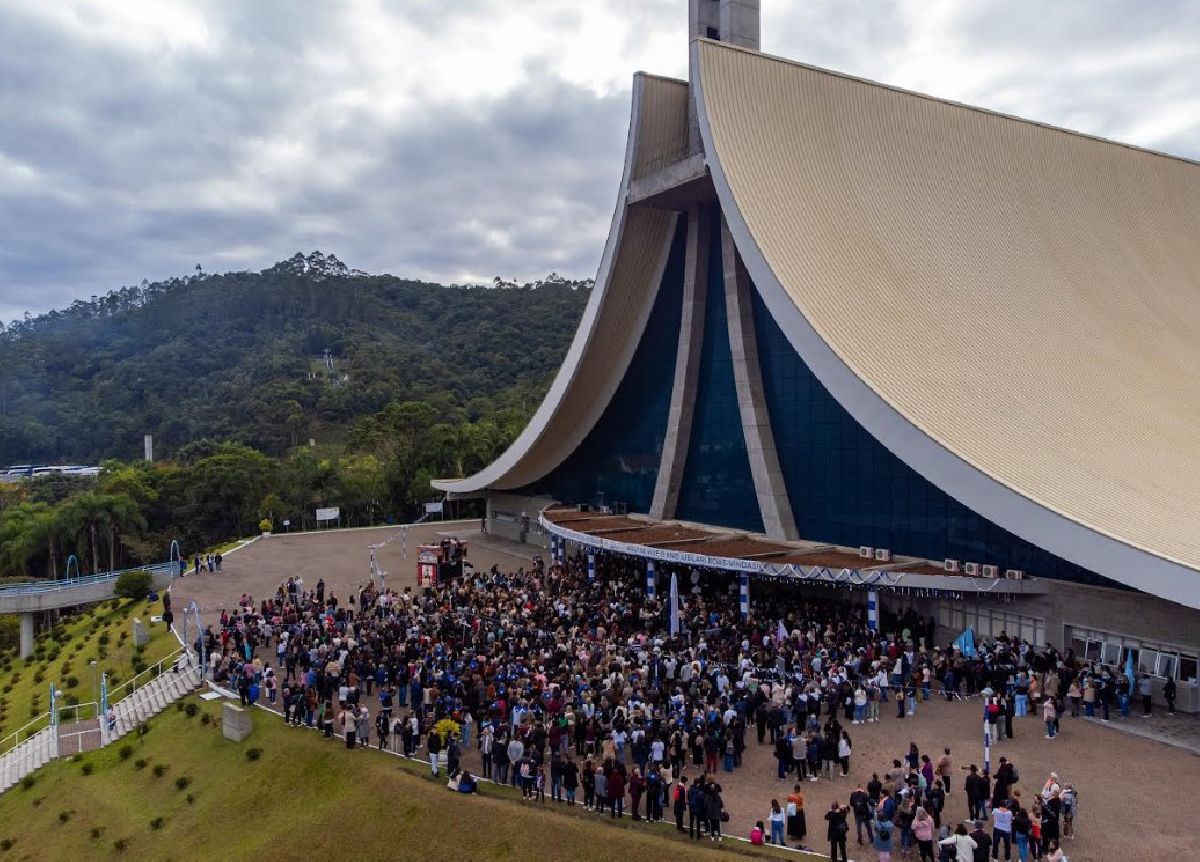 Santuário Santa Paulina em Nova Trento, celebra 20 anos de dedicação como referência nacional de fé
