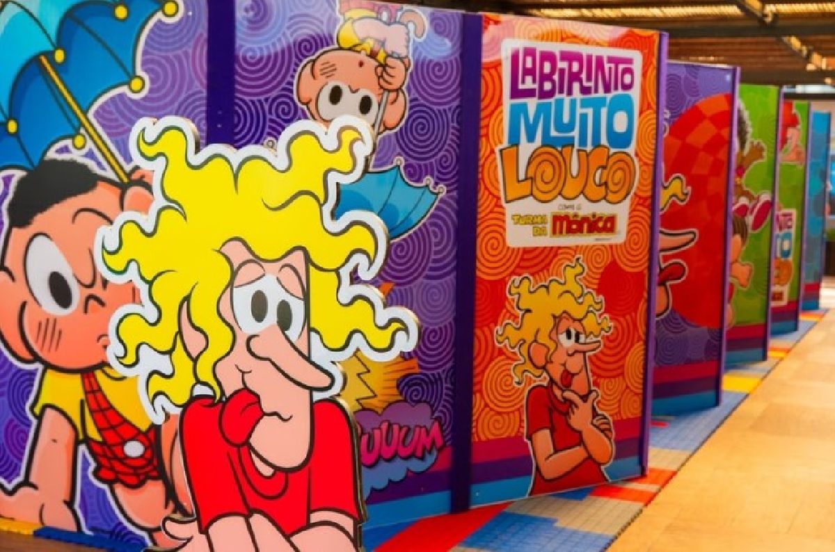 Obra de Mauricio de Sousa ocupa o Parque Bondinho Pão de Açúcar® e o Centro Cultural Banco do Brasil