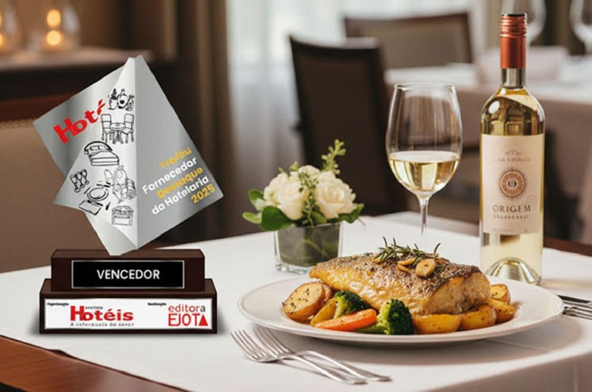 Conheça o menu que será servido no coquetel e jantar aos mais de 300 convidados na festa de entrega do troféu aos Melhores Fornecedores da Hotelaria de 2025