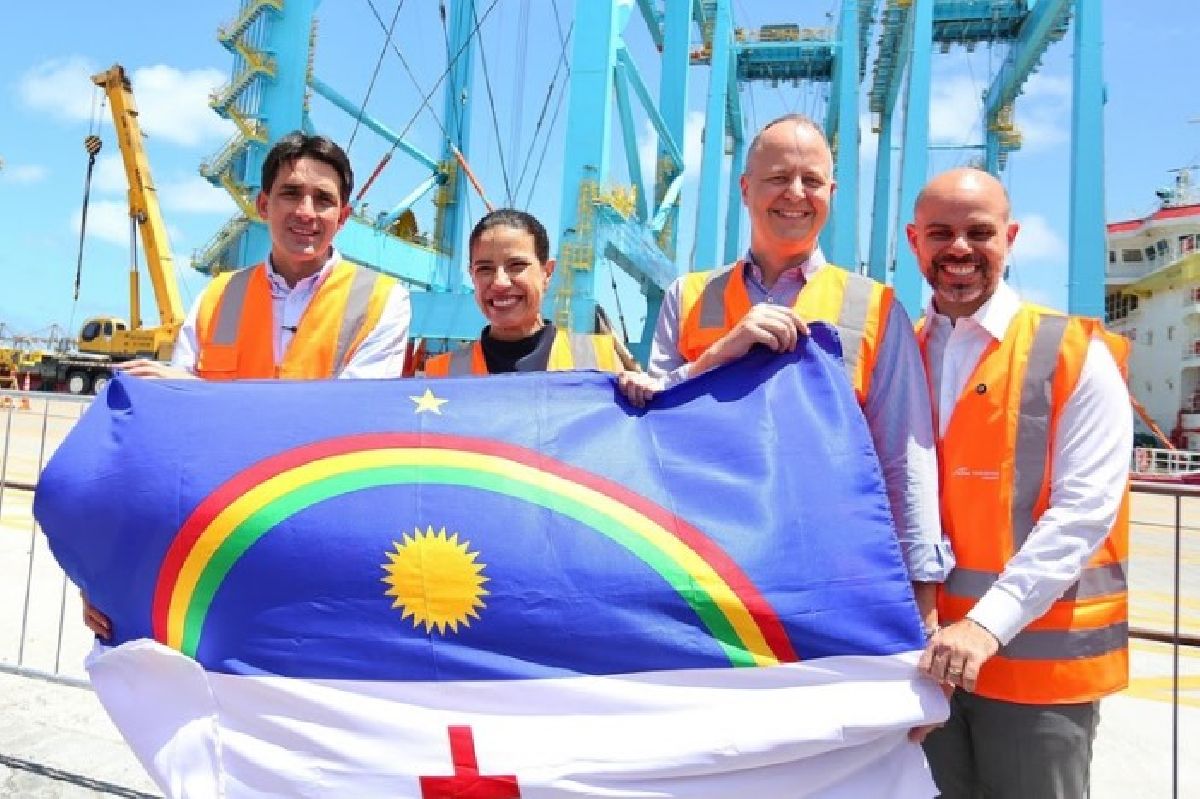 Porto de Suape (PE) terá primeiro terminal de contêineres 100% eletrificado da América Latina