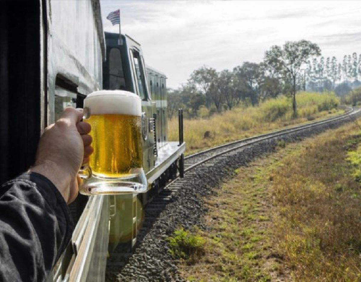 Beer Train: passeio de trem com degustação de cervejas artesanais volta a São Paulo
