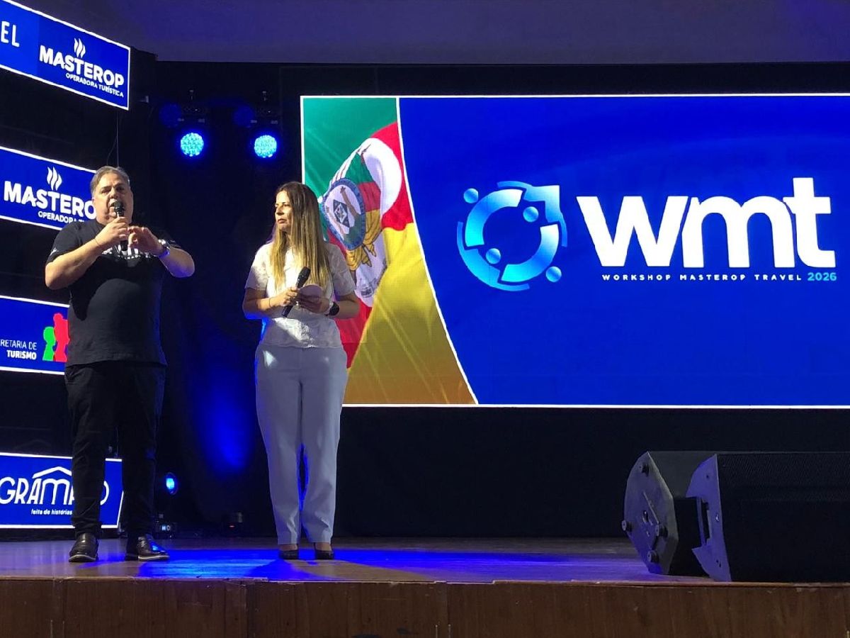 Começou hoje o Workshop Masterop Travel 2026, reunindo mais de 600 profissionais em sua primeira edição em Gramado/RS