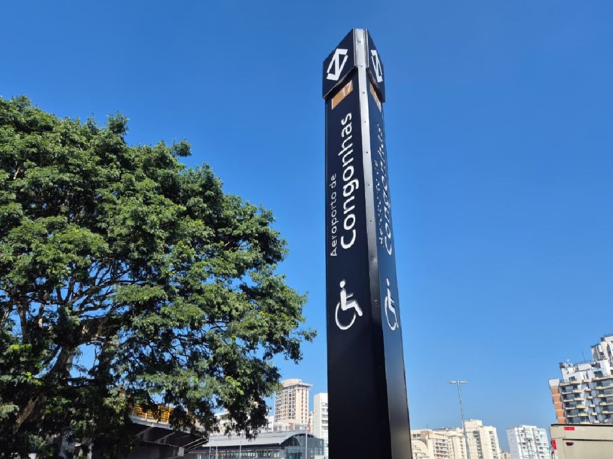 Aeroporto de Congonhas ganha estação de metrô da Linha 17-Ouro