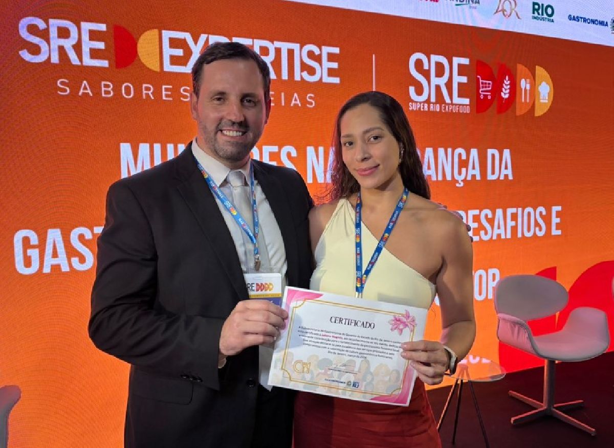 Chef Juliana Magioli, do restaurante Alloro al Miramar, é homenageada no prêmio Reconhecimento de Mulheres na Liderança da Gastronomia 2026