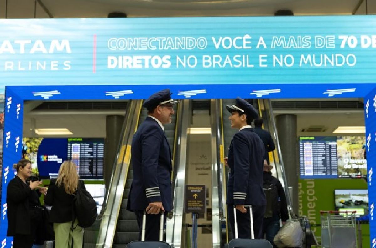 LATAM completa 51 anos de Congonhas como companhia aérea mais longeva em operação no aeroporto