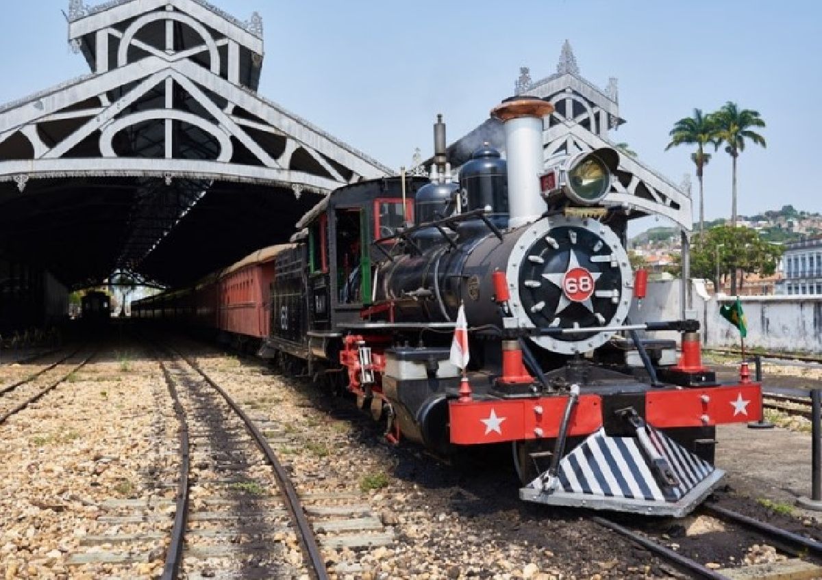 Maria Fumaça de São João del-Rei e Tiradentes fará 20 viagens durante o feriado prolongado de Tiradentes