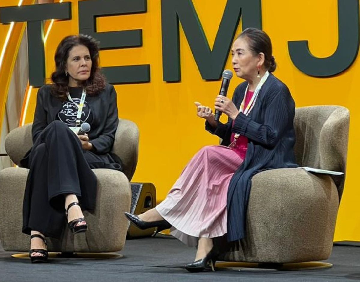 Chieko Aoki, presidente da Blue Tree Hotels, destaca protagonismo e propósito no empreendedorismo durante o Fórum da Liberdade