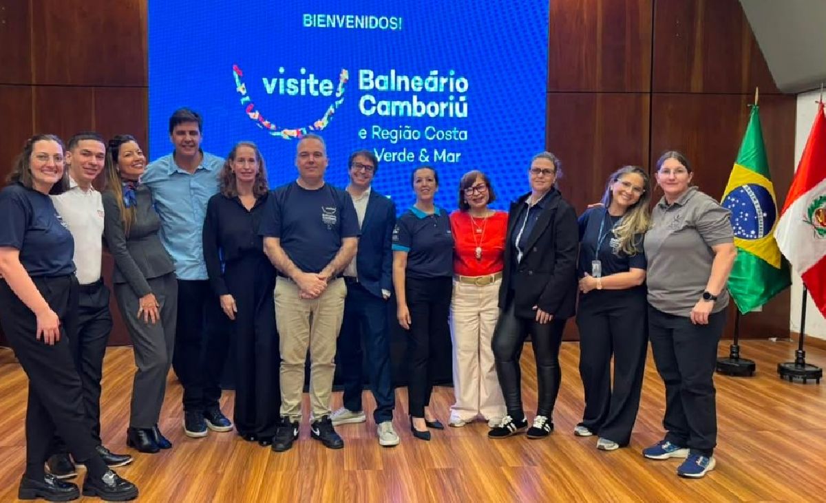 Projeto Visite Balneário Camboriú e Região Costa Verde & Mar realiza primeira ação internacional de 2026 no Peru e Chile