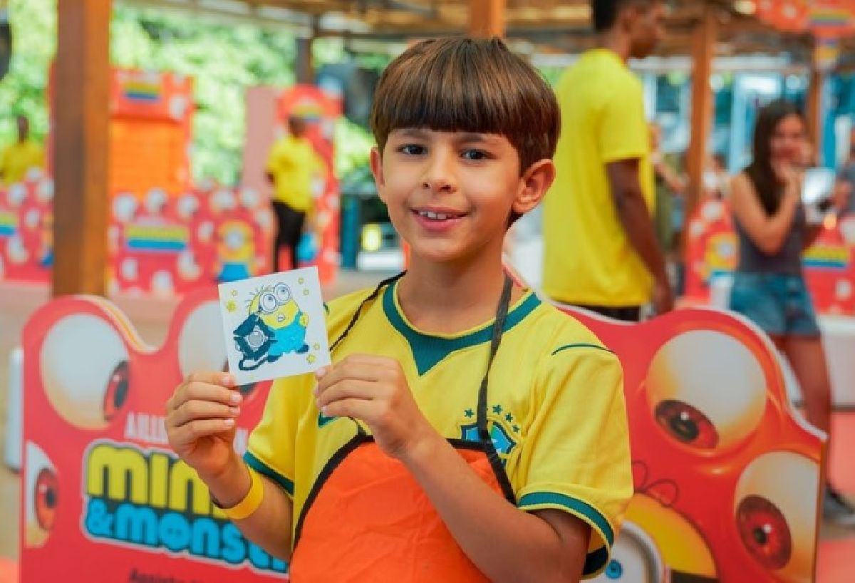 Última semana de Minions & Monstros Parque Bondinho