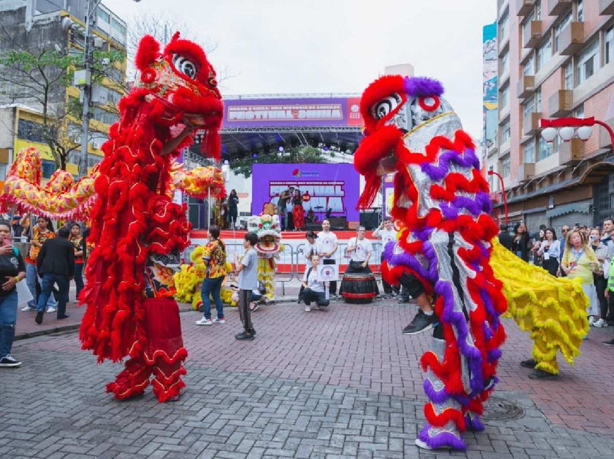 Festival da China reúne cultura, tradição e tecnologia na Praça da Liberdade