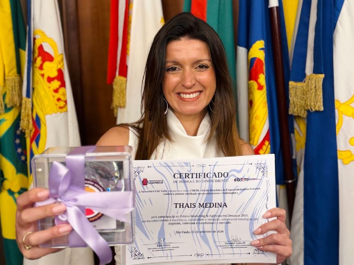 Business Factory, de Thais Medina, recebe Prêmio Marketing & Agências em Destaque 2026