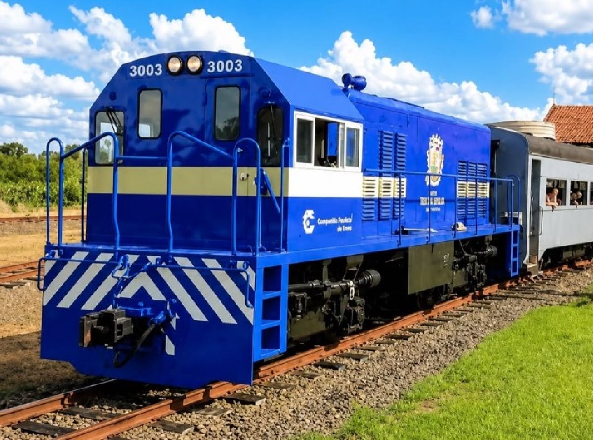Trem da República é opção de passeio no feriado de 7 de setembro