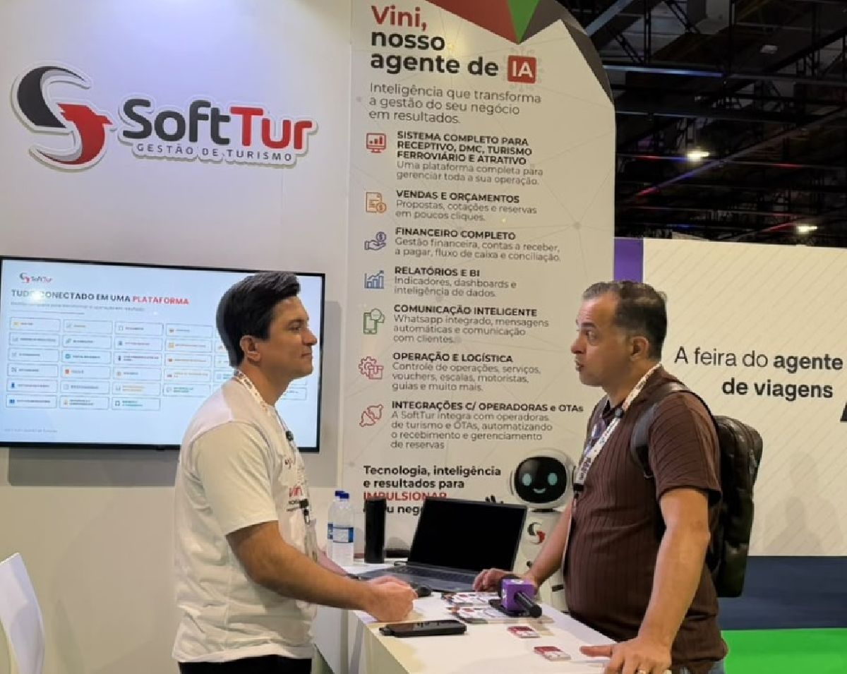 Soft Tur leva à ABAV Expo 2026 sistema de gestão pronto para a reforma tributária 