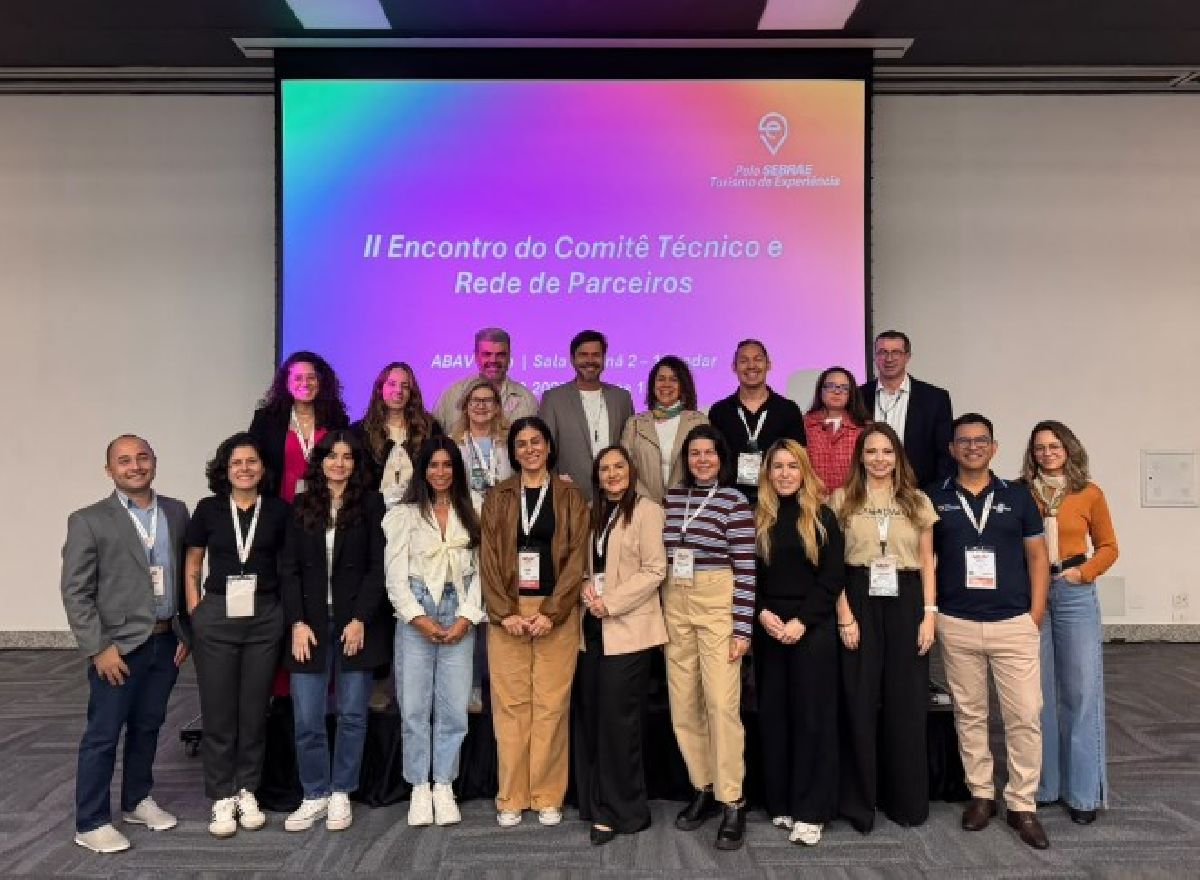 Sebrae leva Turismo de Experiência para agentes de viagens durante a Abav Expo 2026