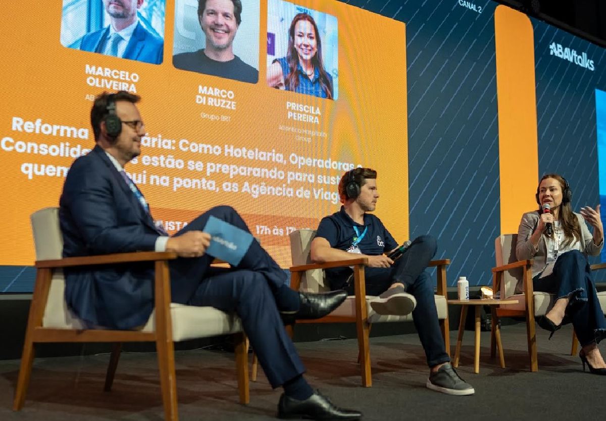 Priscila Pereira, da Atlantica Hospitality International, participa de debate sobre Reforma Tributária na ABAV Expo 2026