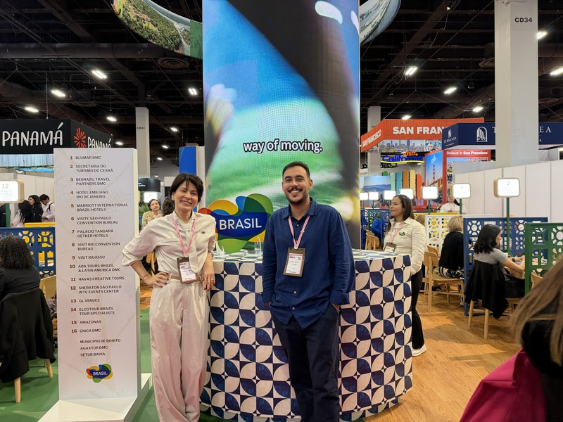 Embratur amplia presença na IMEX America com foco no mercado global de eventos e viagens de incentivo
