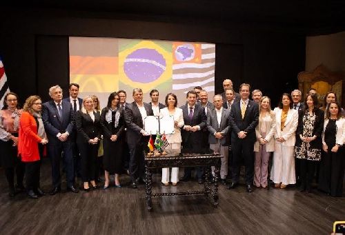 Empresas alemãs assinam Acordo Ambiental na presença da Ministra Alemã e Governador de São Paulo 